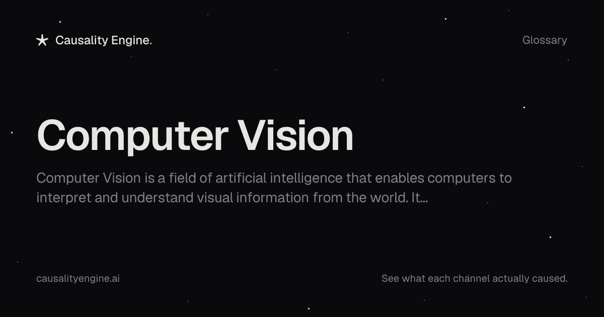 Computer Vision: Definition, Examples & Best Practices | Causality Engine