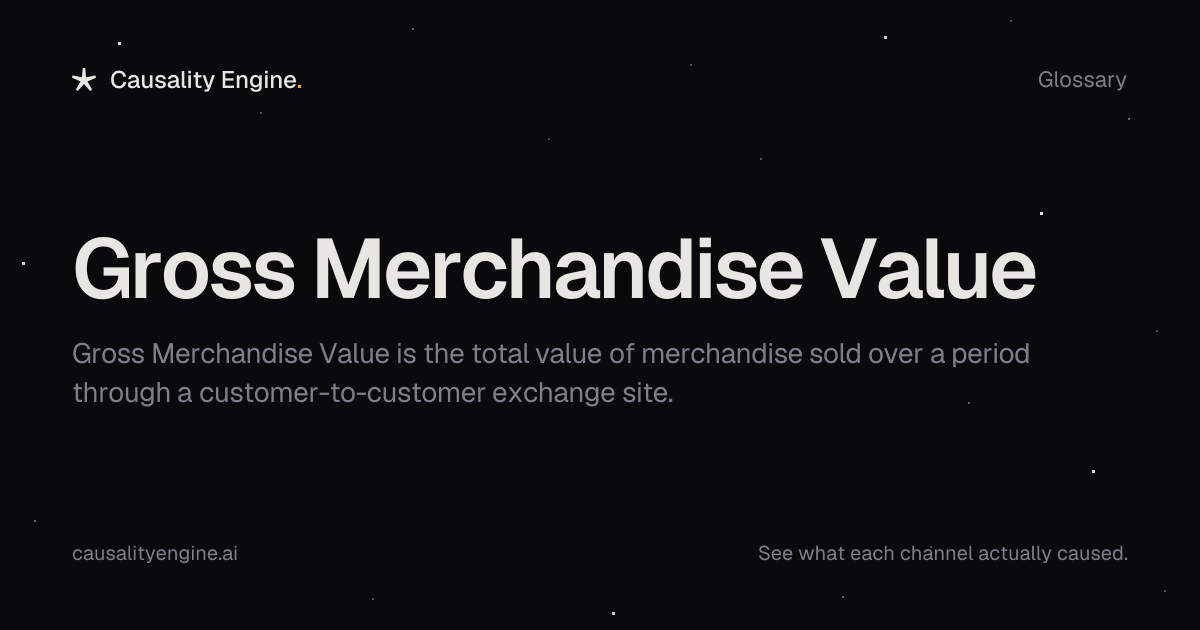 Gross Merchandise Value: Definition, Examples & Best Practices ...