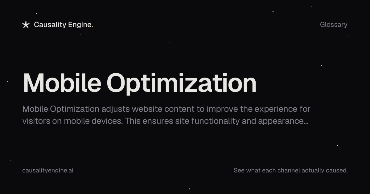Mobile Optimization: What It Is & What It Hides About Your ROAS ...