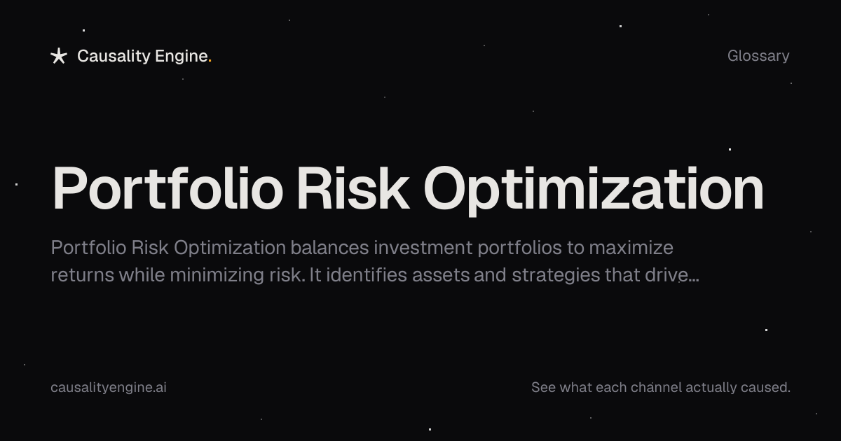 Portfolio Risk Optimization: Definition, Examples & Best Practices ...