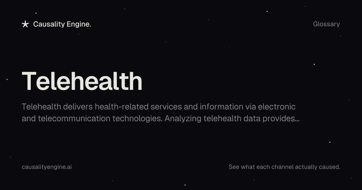 Telehealth: Definition, Examples & Best Practices | Causality Engine